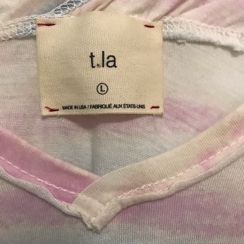 Anthropologie T.LA Short Sleeve Tee Multi - Picture 8 of 9